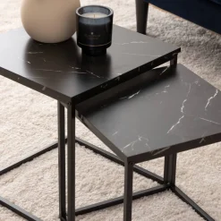 Atmosphera Tables D'Appoint*Lot de 2 tables basses 