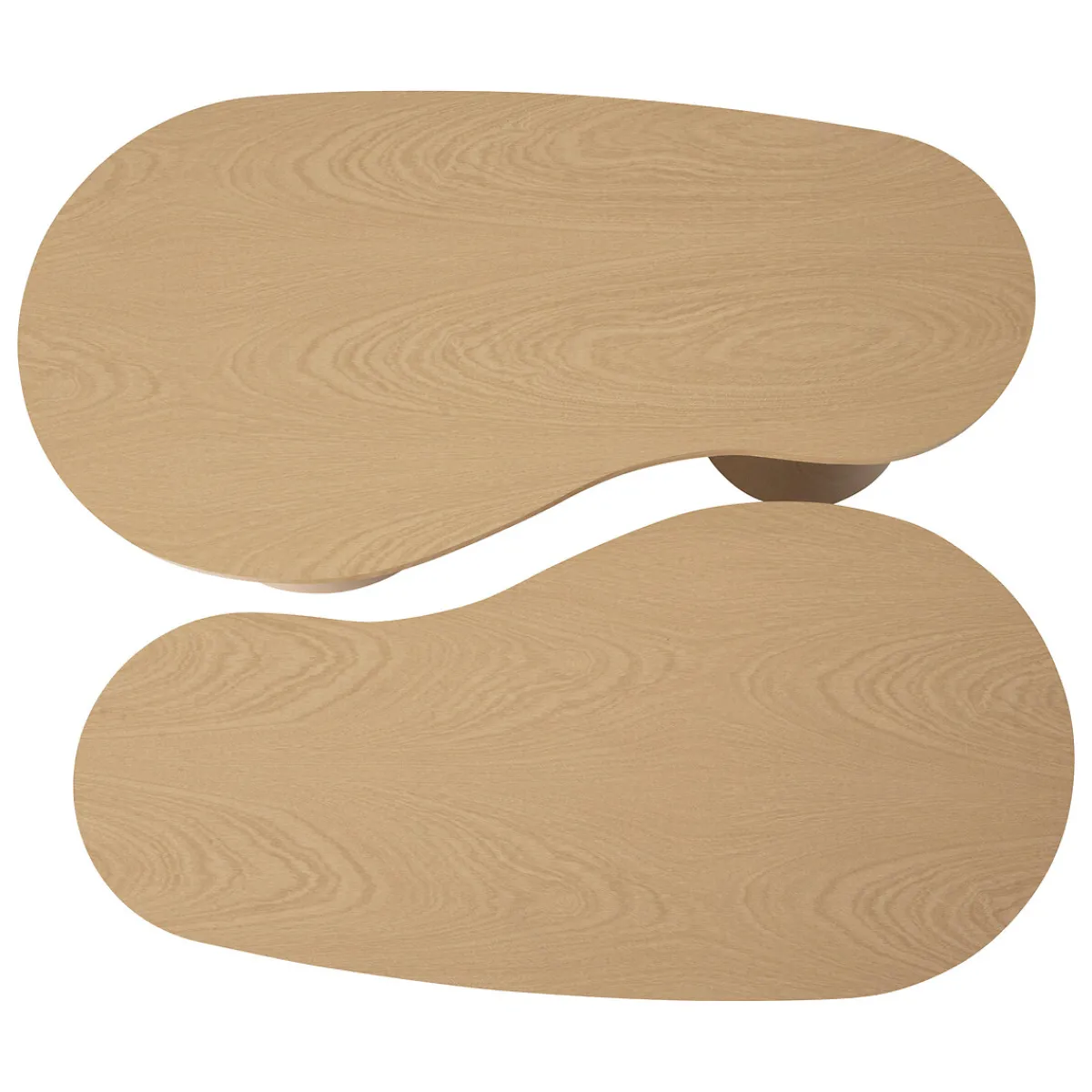 Atmosphera Tables Basses*Lot de 2 tables basses "Soleya" Crème