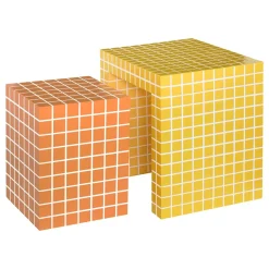 Atmosphera Voir Tout |Tables D'Appoint*Lot de 2 tables gigognes "Betsy" Ocre