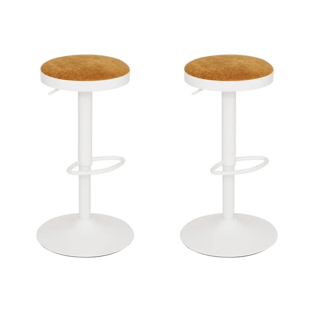 Atmosphera Chaises De Bar|Tabourets De Bar*Lot de 2 tabourets de bar "Ilsa" Boisnaturel