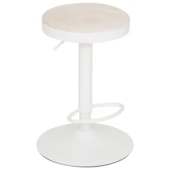 Atmosphera Tabourets De Bar|Tabourets De Bar*Lot de 2 tabourets de bar "Ilsa" Gris