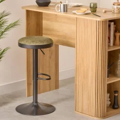 Atmosphera Tabourets De Bar|Tabourets De Bar*Lot de 2 tabourets de bar "Ilsa" Ivoire