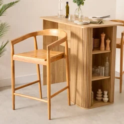 Atmosphera Chaises De Bar|Tabourets De Bar*Lot de 2 tabourets de bar 