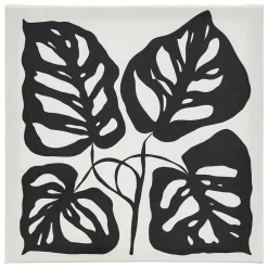 Atmosphera Toiles, Tableaux*Lot de 5 toiles imprimées "Cynthia" NoiretBlanc