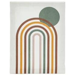 Atmosphera Toiles, Tableaux*Lot de 5 toiles imprimées "Cynthia" Multicolore