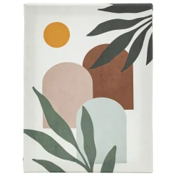 Atmosphera Toiles, Tableaux*Lot de 5 toiles imprimées "Cynthia" Multicolore