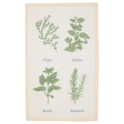 Atmosphera Sets De Table, Serviettes|Sets De Table*Lot de 3 torchons "Garrigue" Grisfoncé