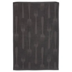 Atmosphera Sets De Table, Serviettes|Sets De Table*Lot de 2 torchons "Terry" Tabac