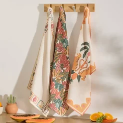 Atmosphera Sets De Table, Serviettes|Sets De Table*Lot de 3 torchons 