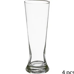 Atmosphera Verres Apéritif*Lot de 4 verres à bière "Biere" Transparent