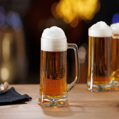 Atmosphera Verres Apéritif*Lot de 4 verres à bière "Biere" Transparent