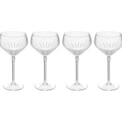 Atmosphera Verres Apéritif*Lot de 4 verres à champagne 