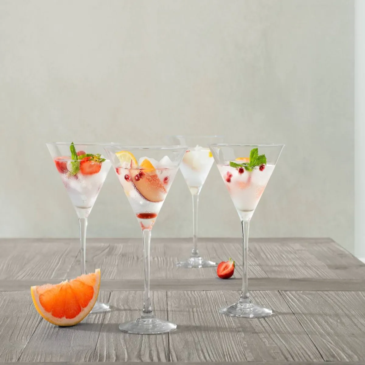 Atmosphera Verres Apéritif*Lot de 4 verres à cocktail "Cocktail" Transparent