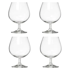 Atmosphera Verres Apéritif*Lot de 4 verres à cognac "Cognac" ModèleA