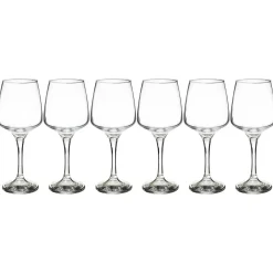 Atmosphera Verres À Vin*Lot de 6 verres à eau  "Elaya" Transparent