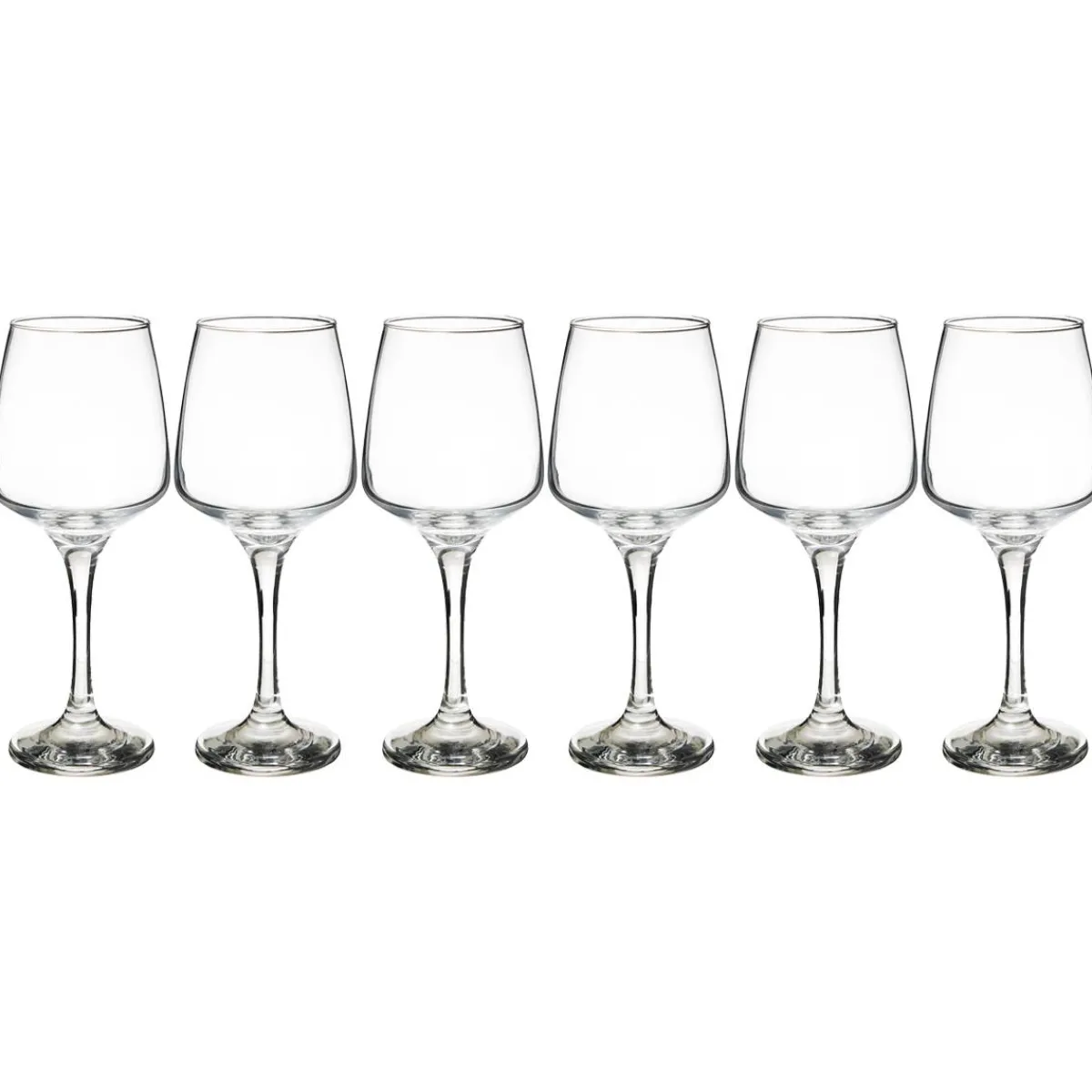 Atmosphera Verres À Vin*Lot de 6 verres à eau "Elaya" Transparent
