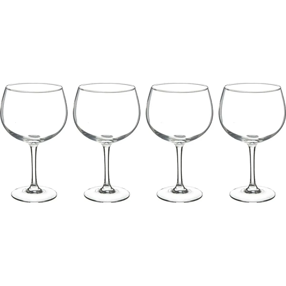 Atmosphera Verres Apéritif*Lot de 4 verres à gin "Gin" Jaune