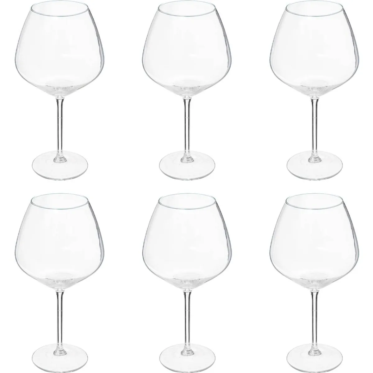 Atmosphera Verres Apéritif*Lot de 6 verres à gin "Nora" Transparent