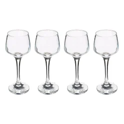 Atmosphera Verres Apéritif*Lot de 4 verres à liqueur "Elaya" Transparent