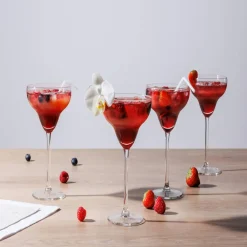 Atmosphera Verres Apéritif*Lot de 4 verres à margarita "Margarita" Transparent