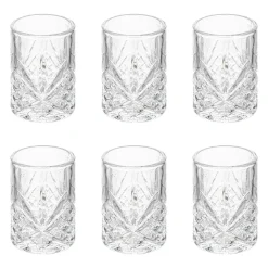 Atmosphera Verres Apéritif*Lot de 6 verres à shooter 