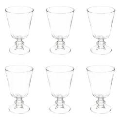 Atmosphera Verres À Vin*Lot de 6 verres à vin  "Elena" Transparent