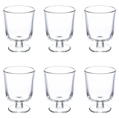Atmosphera Verres À Vin*Lot de 6 verres à vin  "Empil'Eau" Transparent
