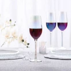 Atmosphera Verres À Vin*Lot de 6 verres à vin  "Fantasy" Multicolore