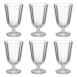 Atmosphera Verres À Vin*Lot de 6 verres à vin  "Julia" Transparent