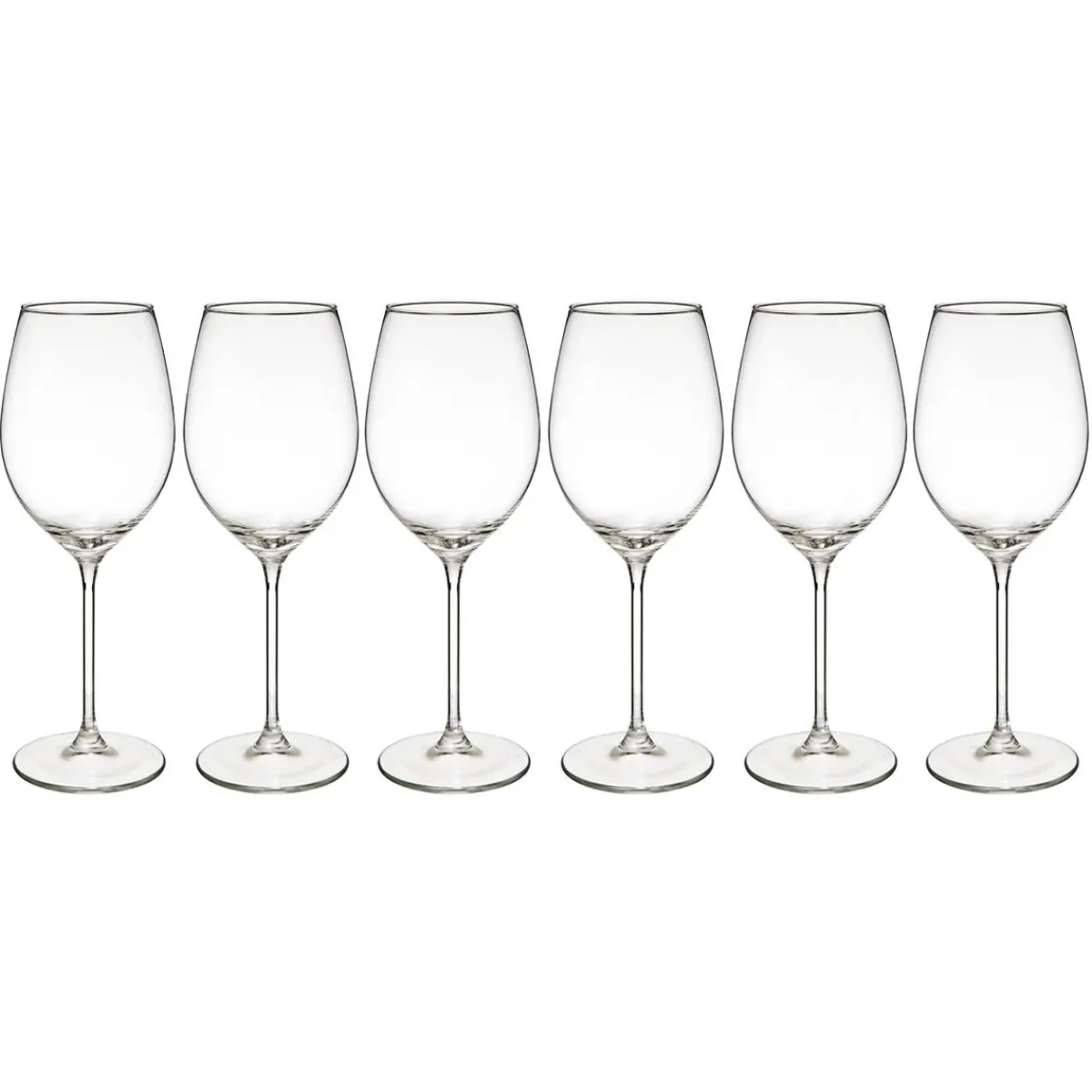 Atmosphera Verres À Vin*Lot de 6 verres à vin "Lina" Transparent