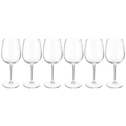Atmosphera Verres À Vin*Lot de 6 verres à vin  "Orpea" Transparent