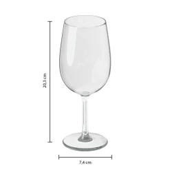 Atmosphera Verres À Vin*Lot de 6 verres à vin  "Orpea" Transparent