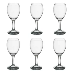 Atmosphera Verres À Vin*Lot de 6 verres à vin  "Paola" Multicolore