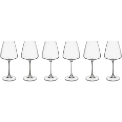Atmosphera Verres À Vin*Lot de 6 verres à vin  "Selenga" Transparent