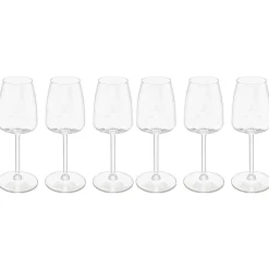 Atmosphera Verres À Vin*Lot de 6 verres à vin  "Tanya" Transparent