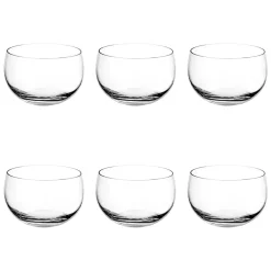 Atmosphera Saladiers, Coupelles, Verrines*Lot de 6 verrines  "New York" Transparent