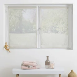 Atmosphera Voilages*Lot de 2 voilages "Fred" Gris