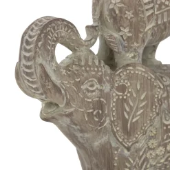 Atmosphera Statuettes, Figurines*Éléphant déco "Abou" Beige