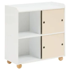Atmosphera Bibliothèques, Étagères*Meuble de rangement enfant 2 portes 1 niveau 