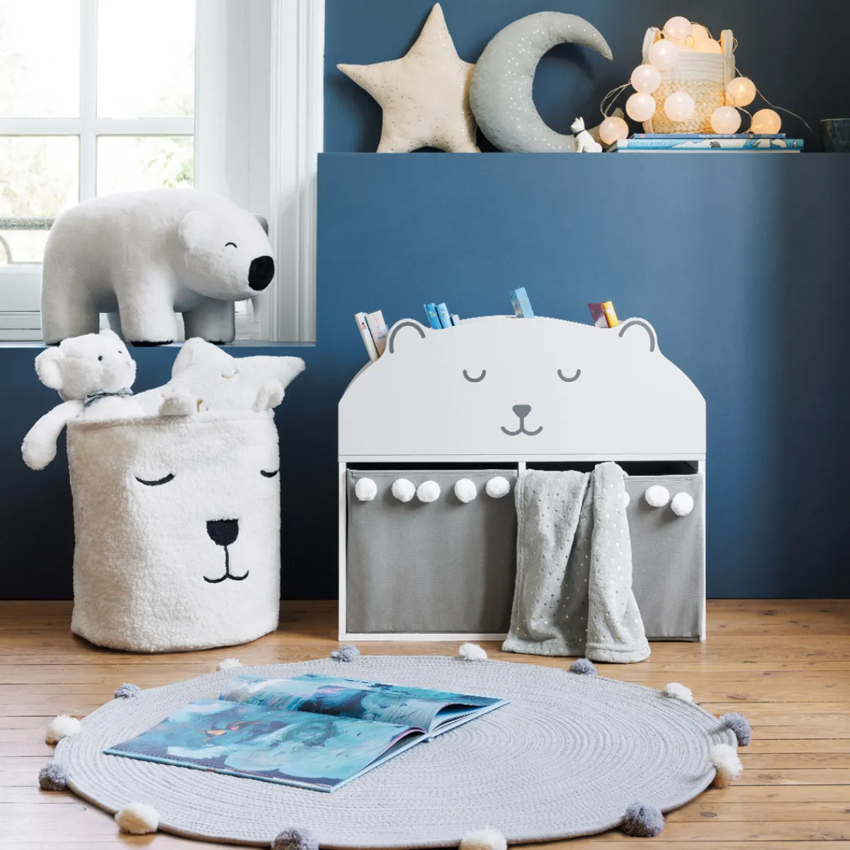 Atmosphera Sélection Montessori|Meubles De Rangement*Meuble de rangement "Ourson" Multicolore
