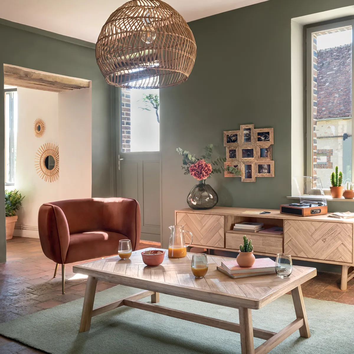 Atmosphera Voir Tout |Meubles Tv*Meuble TV "Aeris" Beige