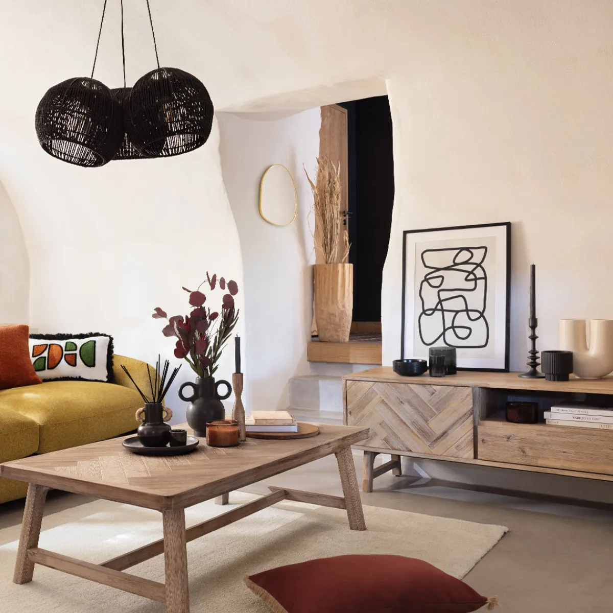 Atmosphera Voir Tout |Meubles Tv*Meuble TV "Aeris" Beige