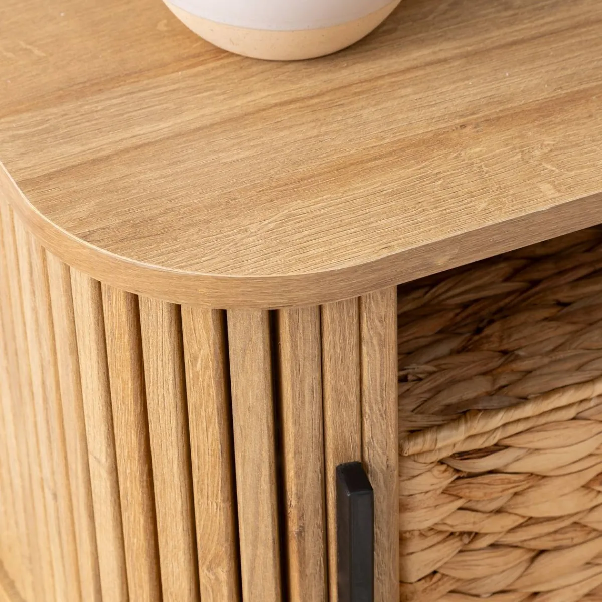 Atmosphera Voir Tout |Meubles Tv*Meuble TV 2 portes "Colva" Boisnaturel