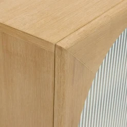 Atmosphera Meubles Tv*Meuble TV 2 portes 3 étagères