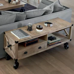 Atmosphera Meubles Tv*Meuble TV "Silas" Ivoire