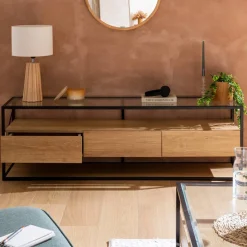 Atmosphera Meubles Tv*Meuble TV 3 tiroirs
