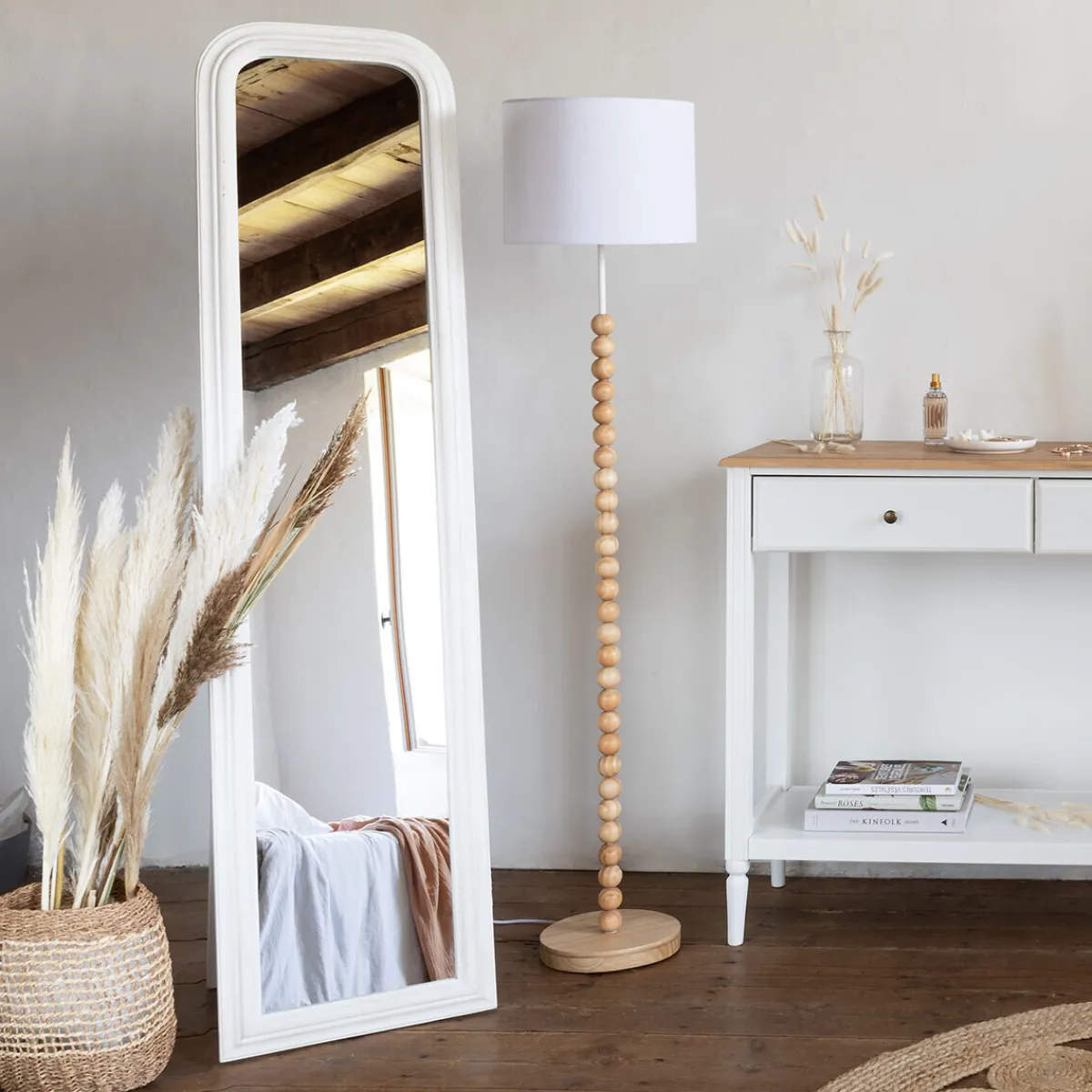 Atmosphera Miroirs|Décoration En Bois*Miroir "Adele" Doré