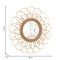 Atmosphera Miroirs*Miroir "Cayetana" Beige
