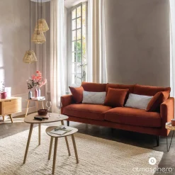 Atmosphera Miroirs|Décoration En Bois*Miroir d'atelier "Nae" Beige