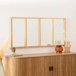 Atmosphera Miroirs|Décoration En Bois*Miroir d'atelier 